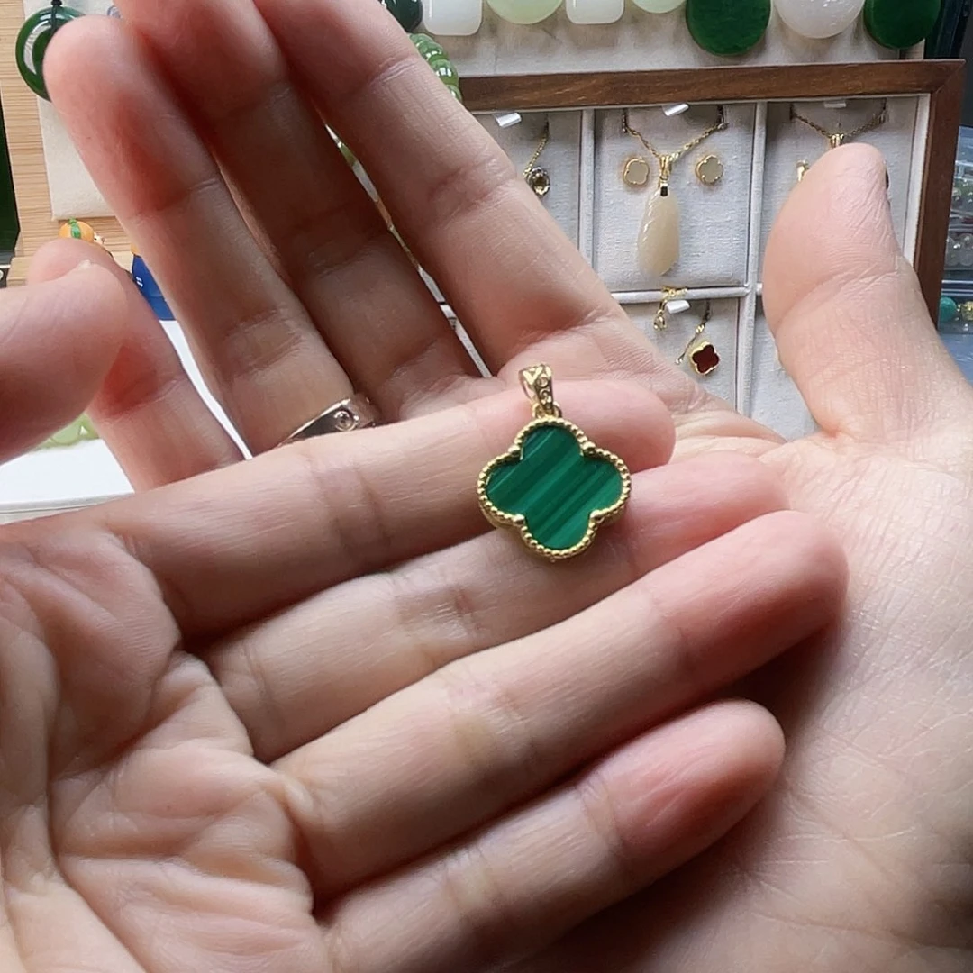 玛瑙/玉髓吊坠(不含链)银S925镀金镶嵌?*z