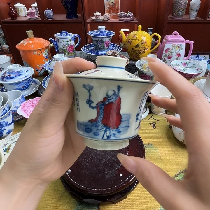 摆件景德镇陶瓷老厂瓷45