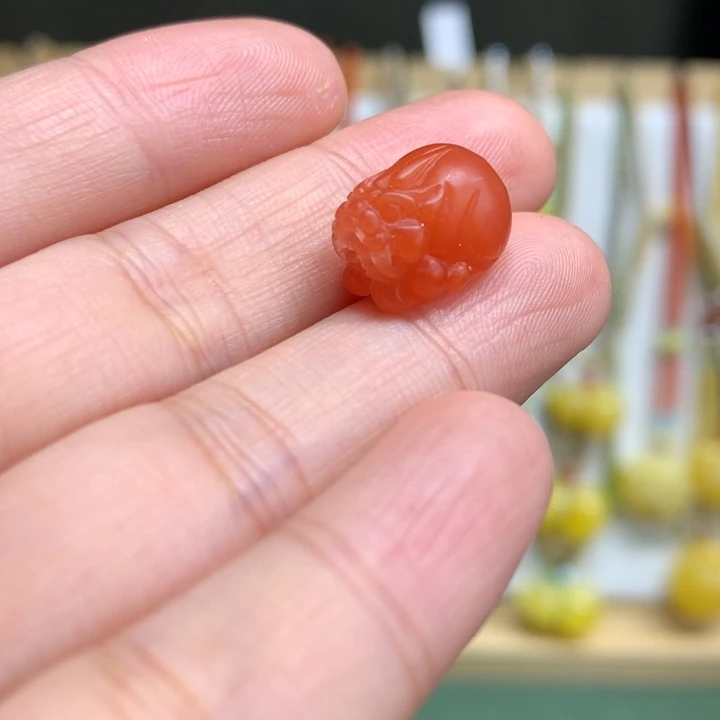 南红玛瑙珠宝半成品未镶嵌配饰