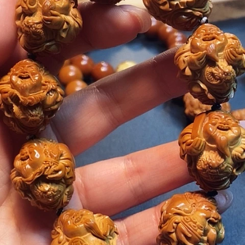 橄榄核手串/手链洪*橄榄雕