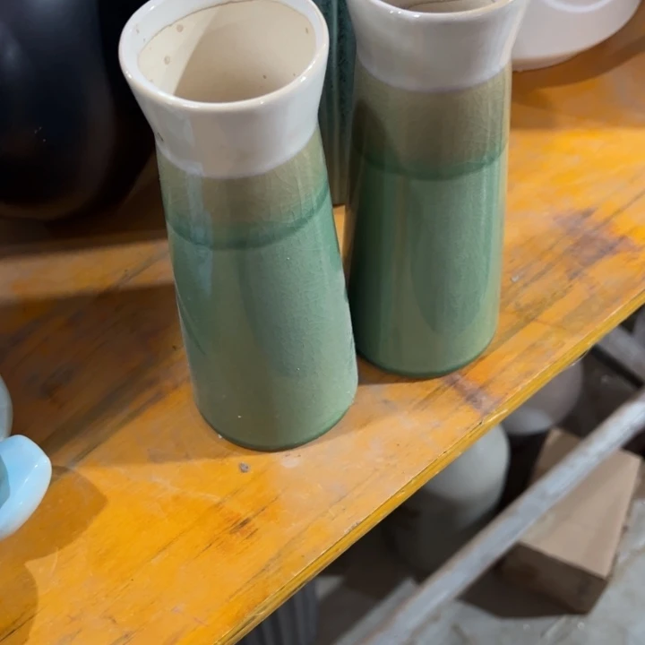 陶瓷花瓶摆件微瑕捡漏出