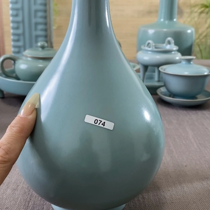 瓷片玉壶春一一一一一一一