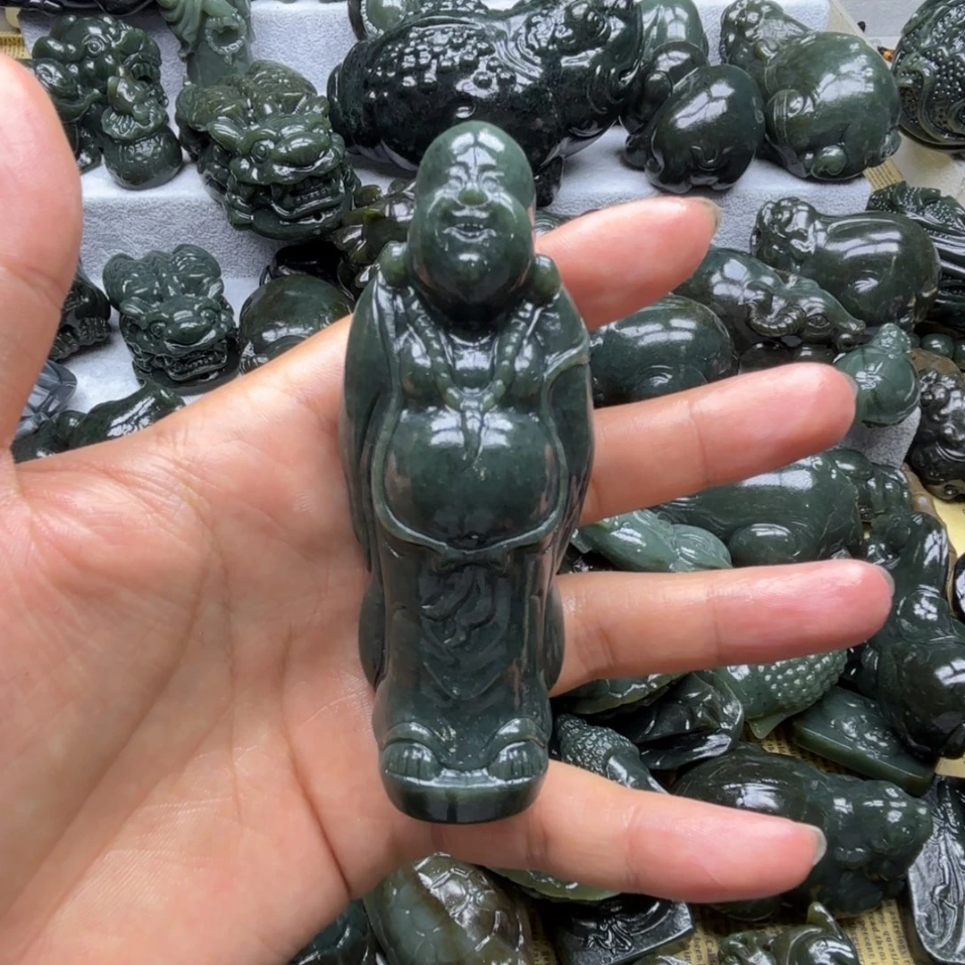 北***劳和田玉（糖玉）未镶嵌颈饰
