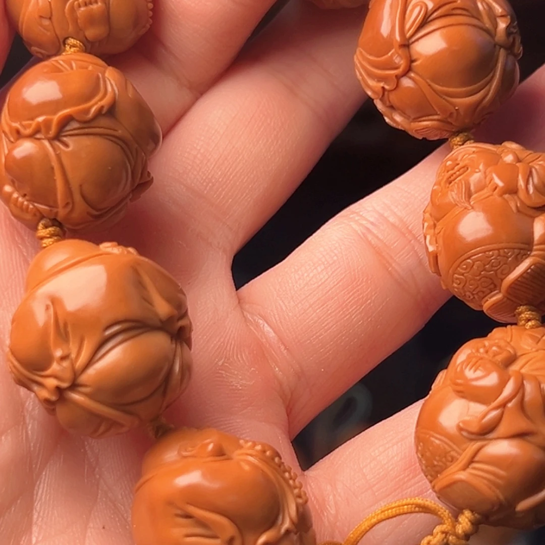 银S925橄榄核财迷