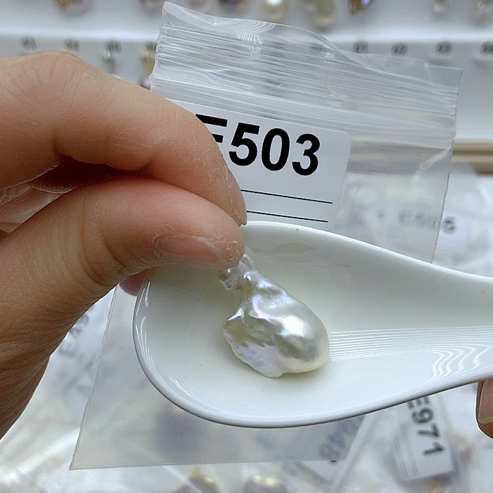 淡水珍珠颈饰银S925镶嵌