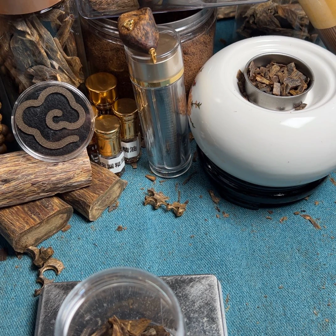 香榧木油叶沉水树丁料20