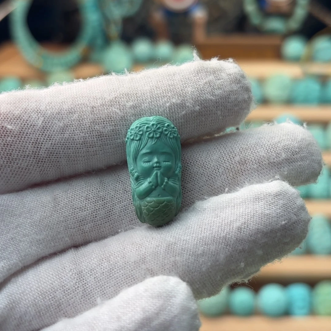 绿松石未镶嵌配饰