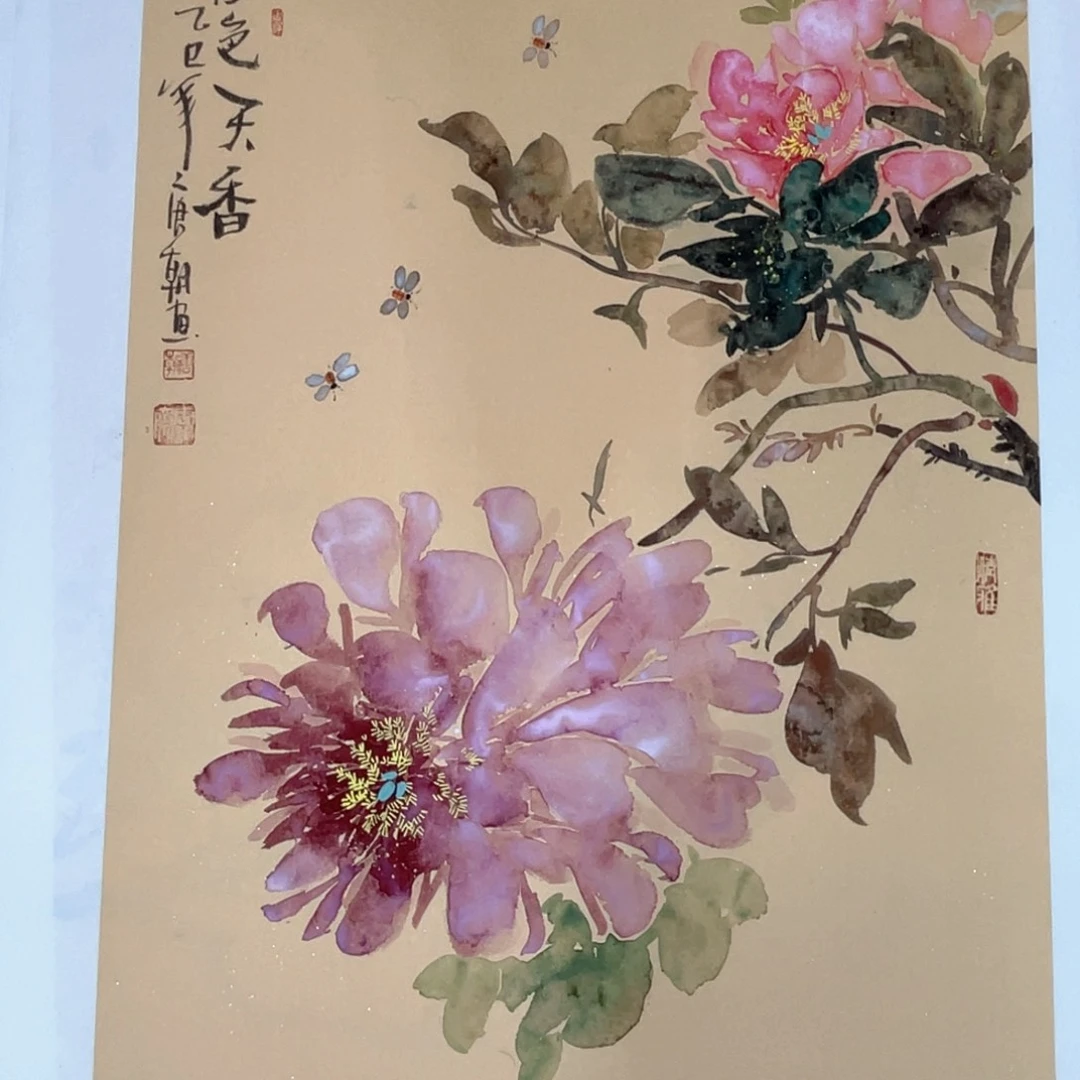 国画唐朝老师作品欣赏