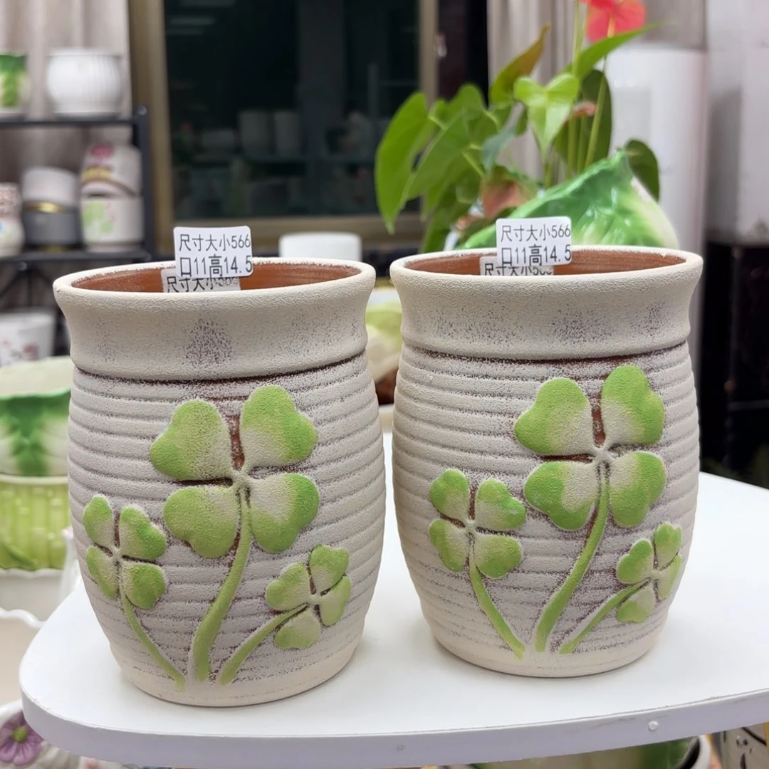 @夏西陶瓷花盆@@5566
