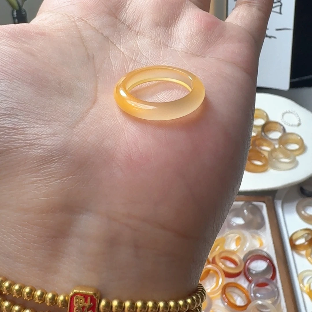 未镶嵌戒指玛瑙/玉髓353港14