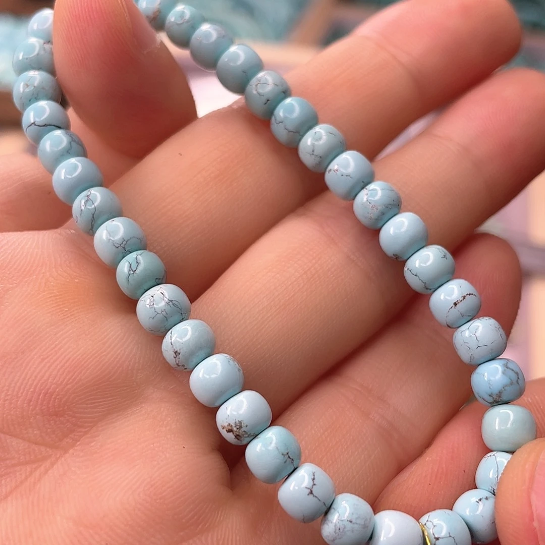 绿松石未镶嵌颈饰