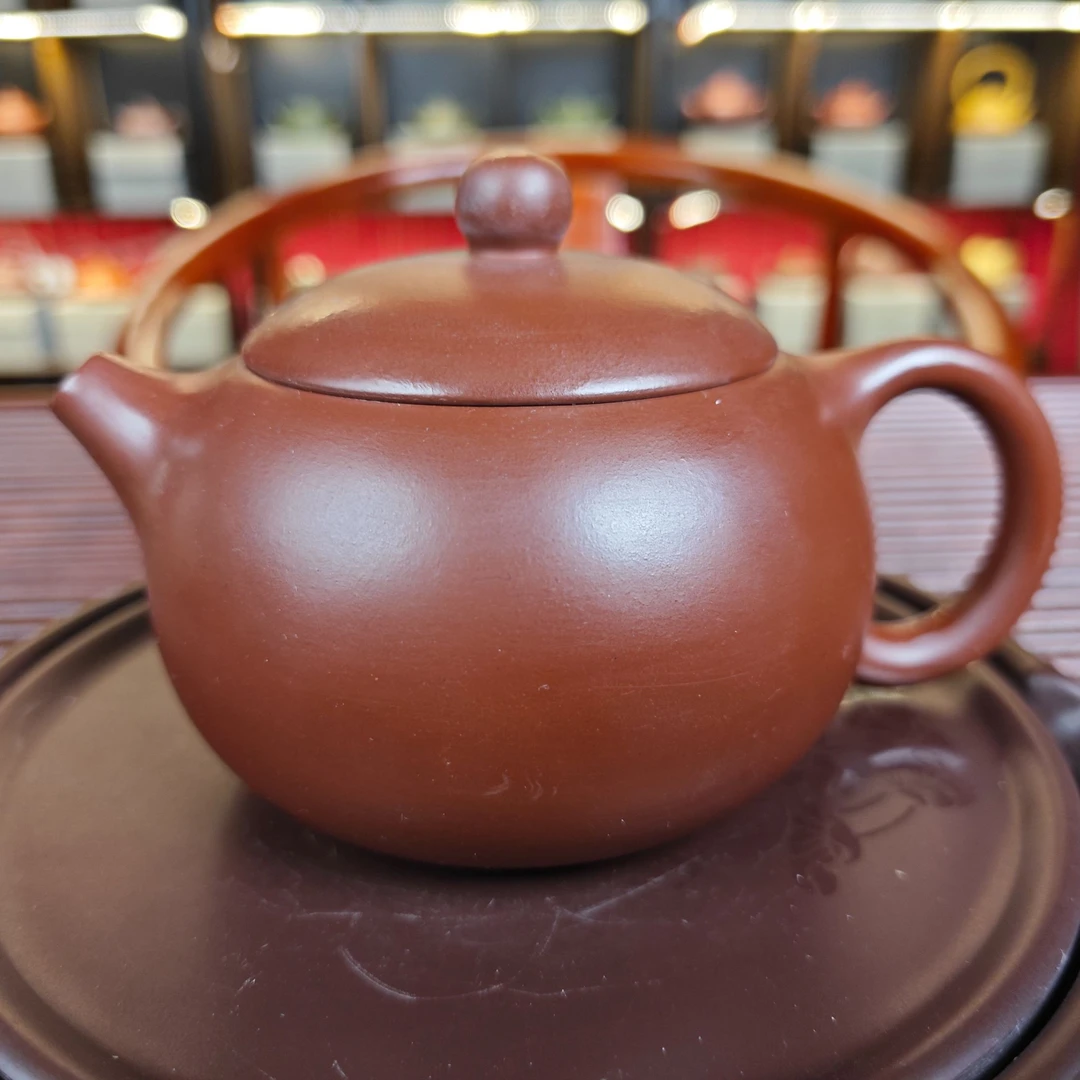 光器西施大红袍紫砂壶赵春梅
