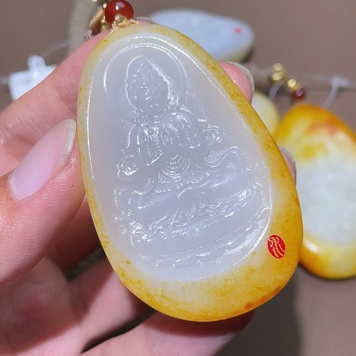 和田玉颈饰未镶嵌Y