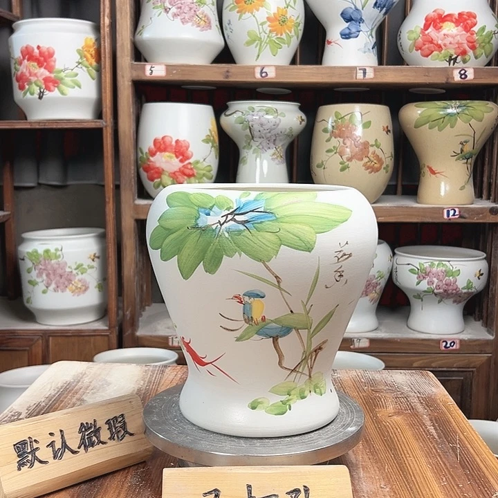 摆件鱼尾鸟款陶瓷陶瓷