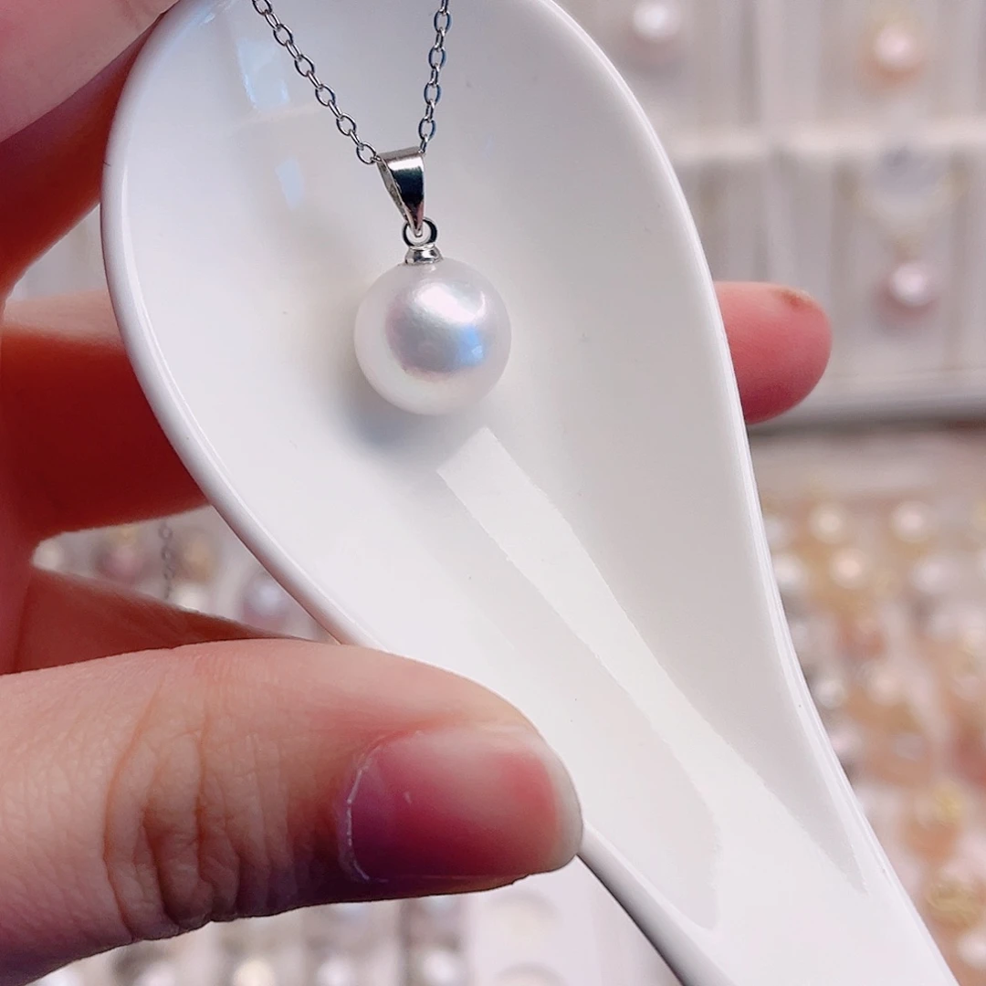 淡水珍珠未镶嵌吊坠(赠链)