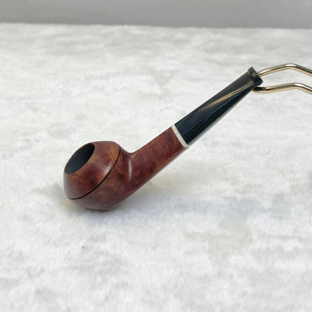 【坎嘴小牛头】精品手工烟斗进口石楠木长100深21口17.5烟道3mm