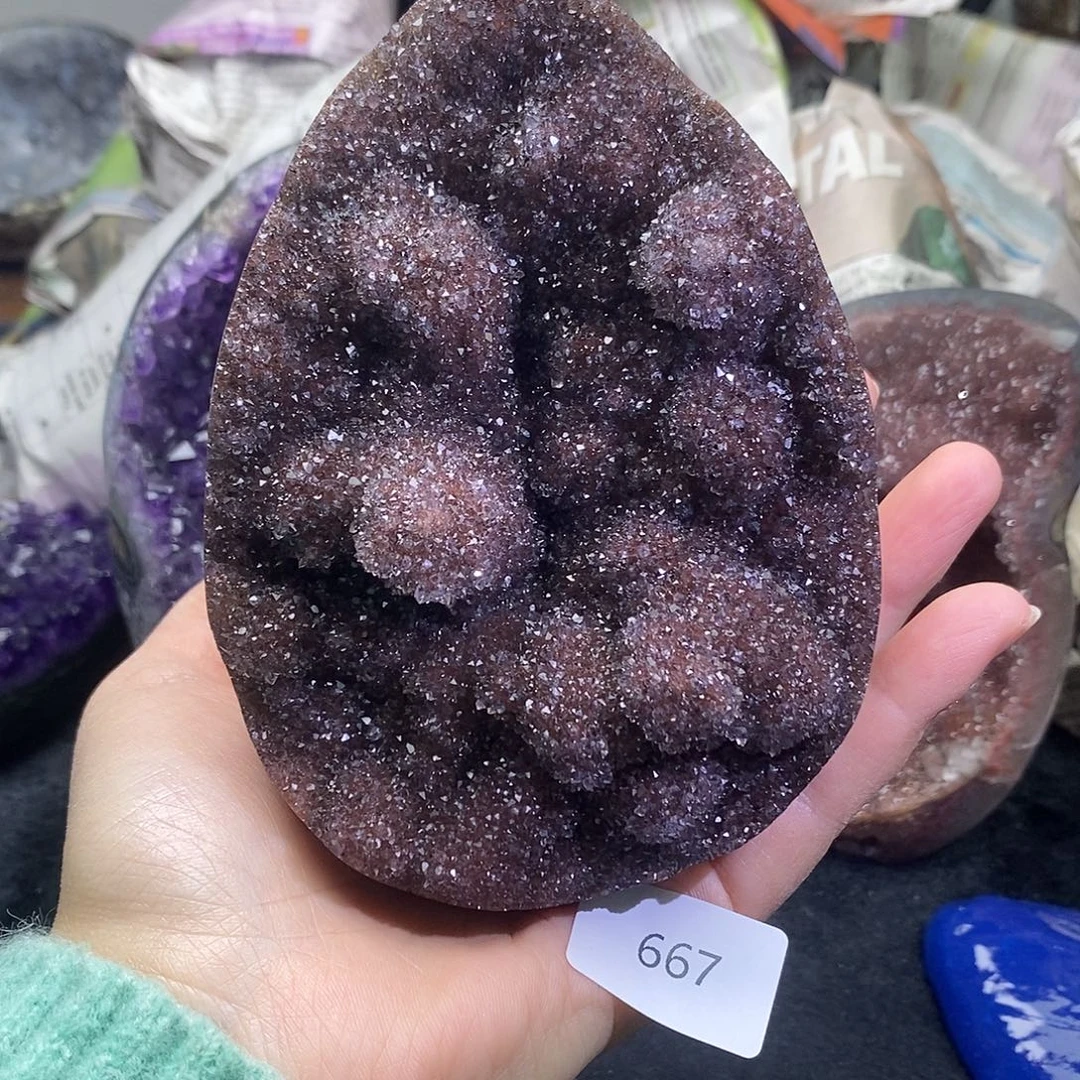 大型摆件（非配饰）紫晶未镶嵌