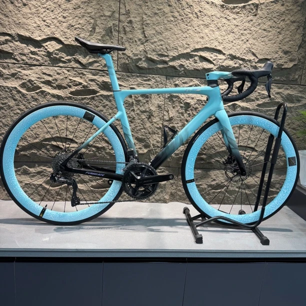 rs7 全碳电变公路车 青玉案涂装 105电变 冲击波碳轮 M码170-180