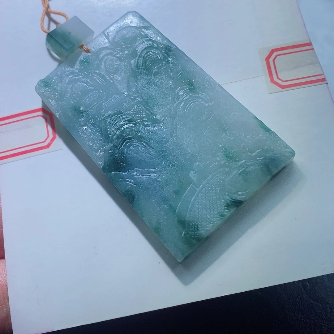 叁***誓定制翡翠未镶嵌翡翠