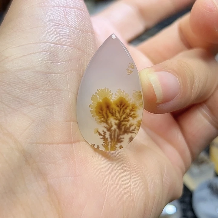 未镶嵌玛瑙/玉髓珠宝半成品