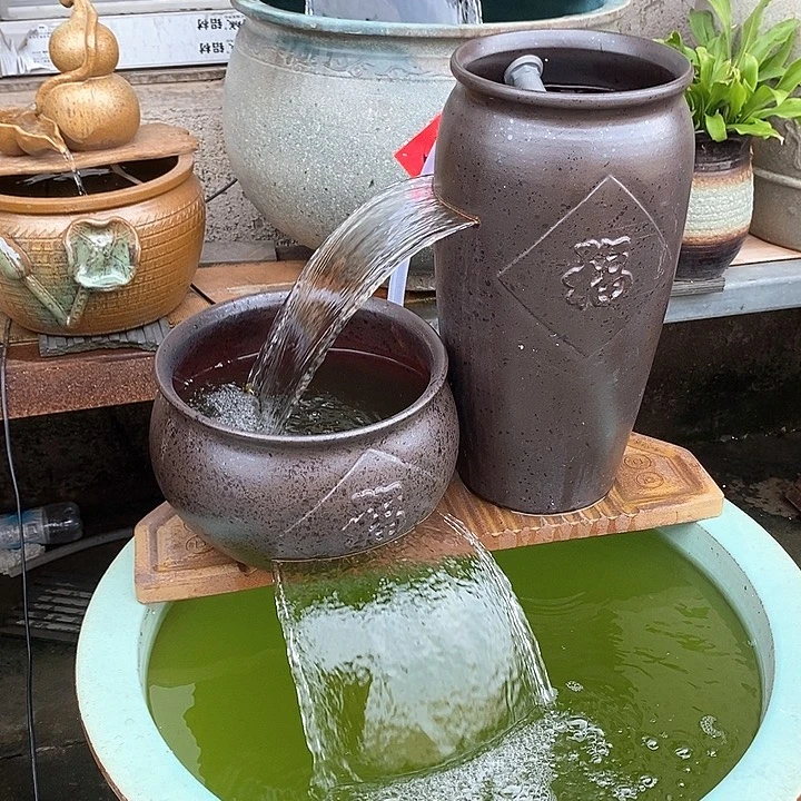 水泵55w，弯头，两个流水罐