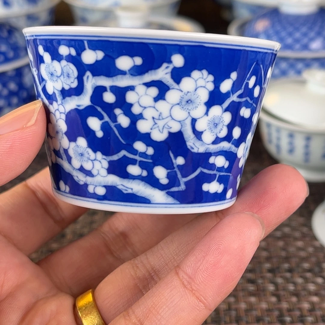 瓷片景德镇陶瓷杯子