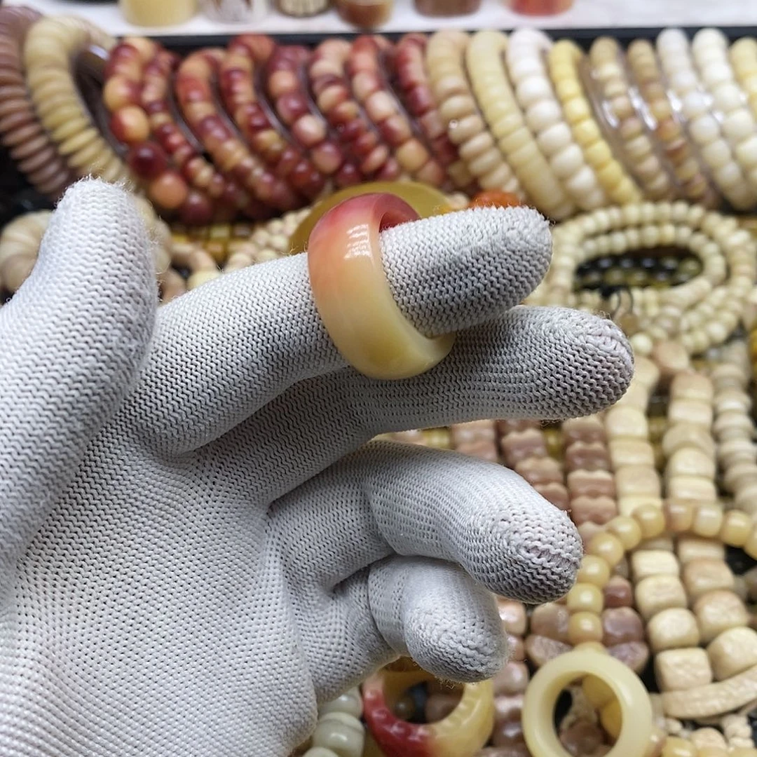 驼骨手串/手链时**道精美人工养殖驼骨