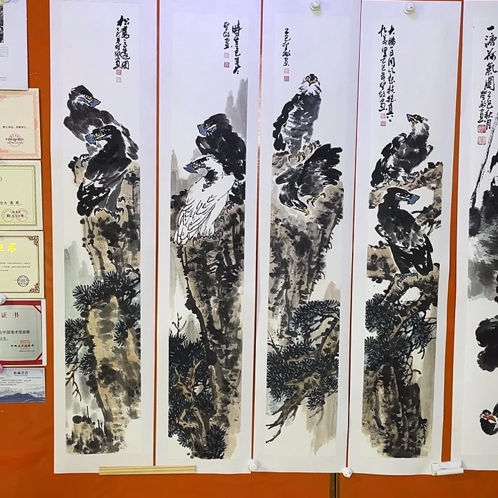 国画张圣敏先生纯手绘作品