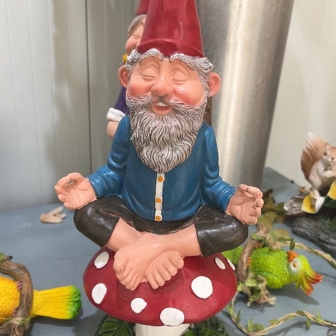 花园摆件红红火火