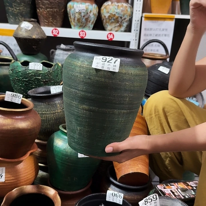 金绿坛子927高度23口径15