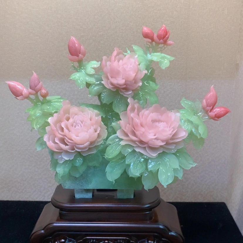 【闪购商品】未镶嵌蛇纹石玉摆件覆膜