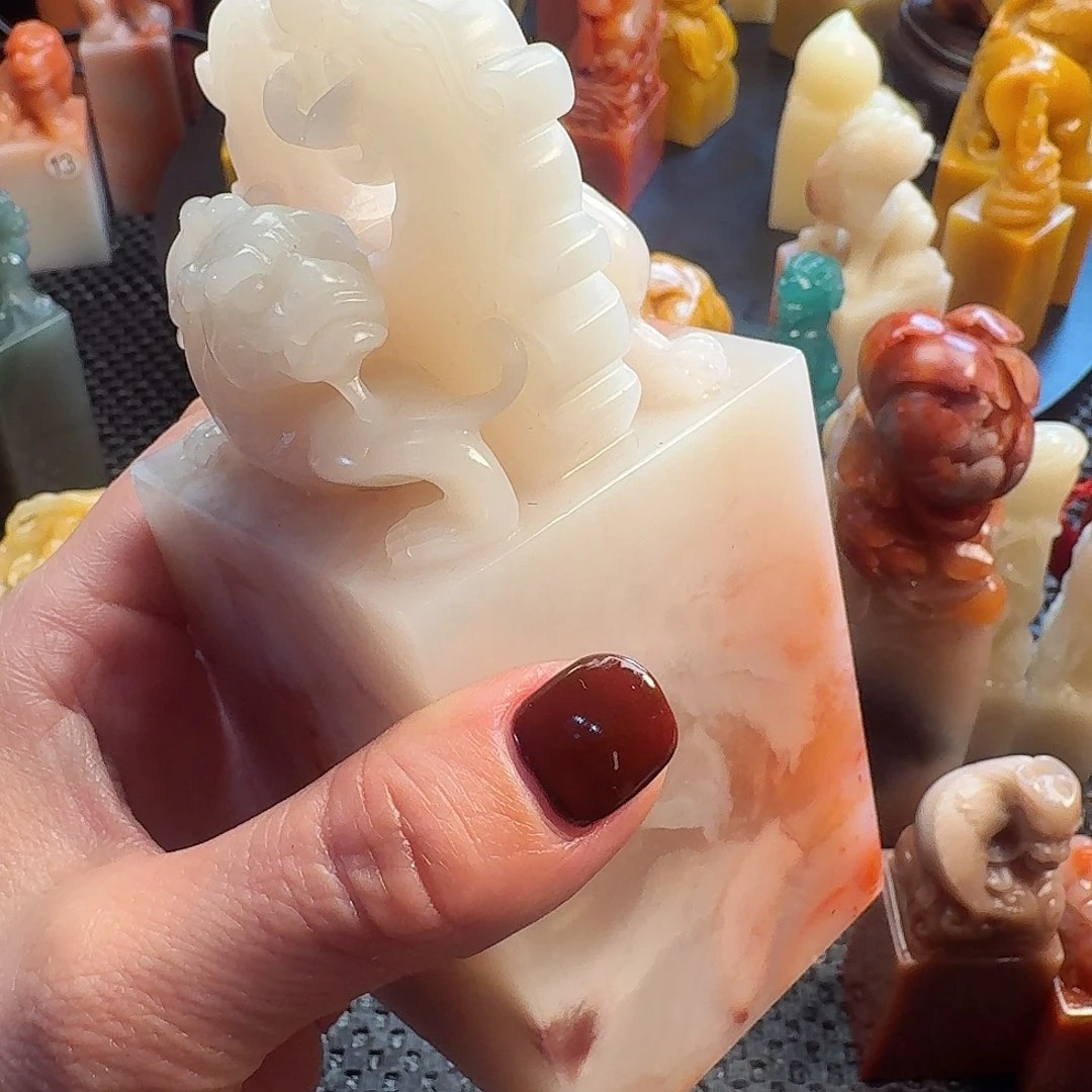 寿山石印石老挝石