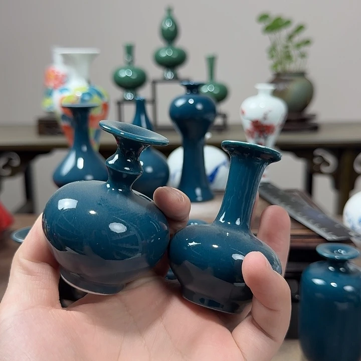 9***k陶瓷手工非常迷你小花器