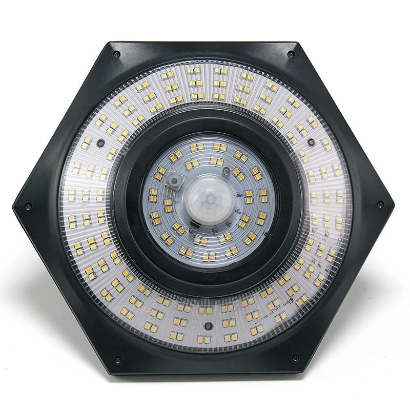 新款太阳能吊灯360°全方位照亮人体感应防水超亮家用新农村庭院灯