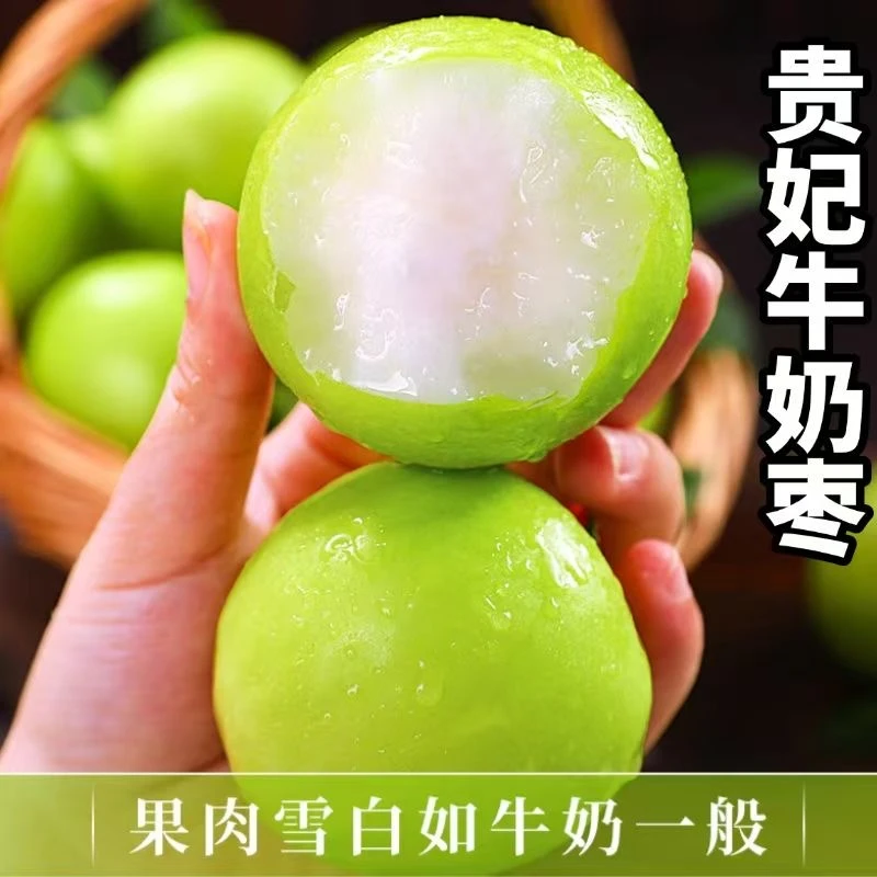 【大金子专属】香脆清甜福建特产青枣脆蜜甜枣水果新鲜采摘1/5斤