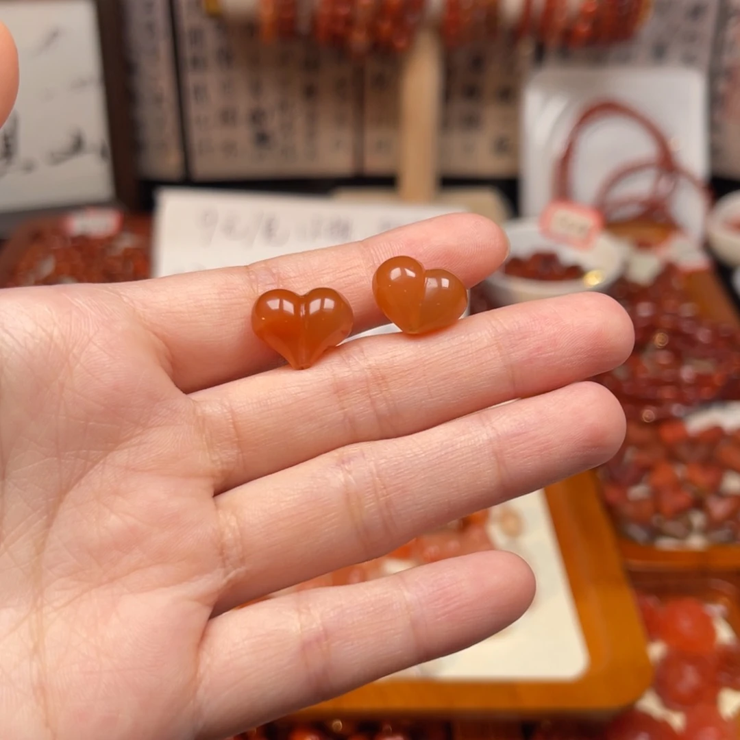 南红玛瑙未镶嵌吊坠(不含链)