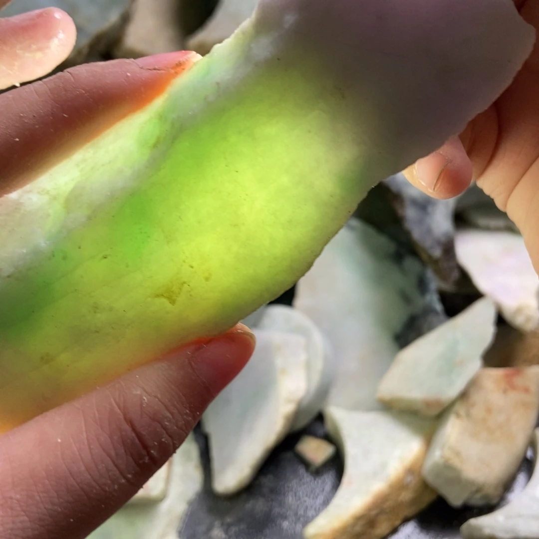 翡翠未镶嵌把件天然翡翠