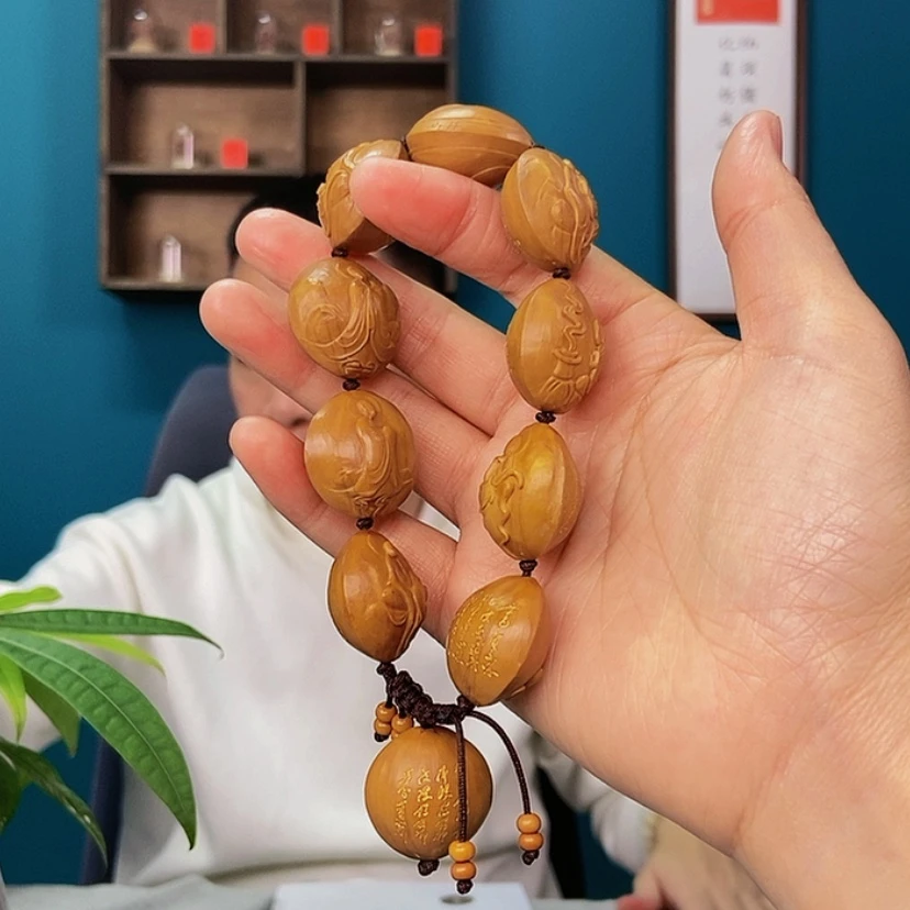 【闪购商品】橄榄核手串/手链2.4四花无像佛666666666666