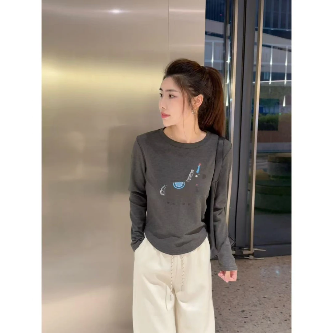 【圆领小马T恤上衣】小允姐姐2025新款高级T恤上衣【1124】