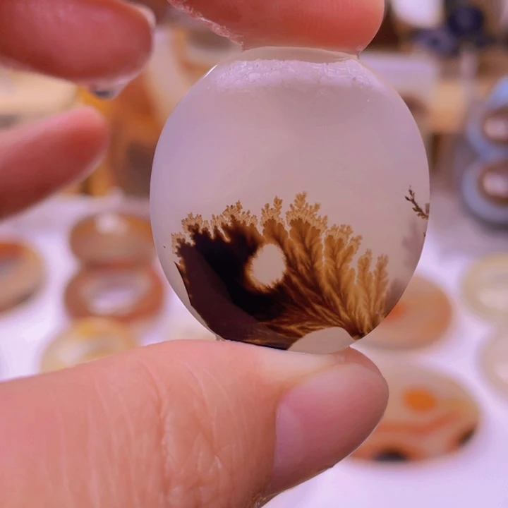 玛瑙/玉髓未镶嵌吊坠(不含链)