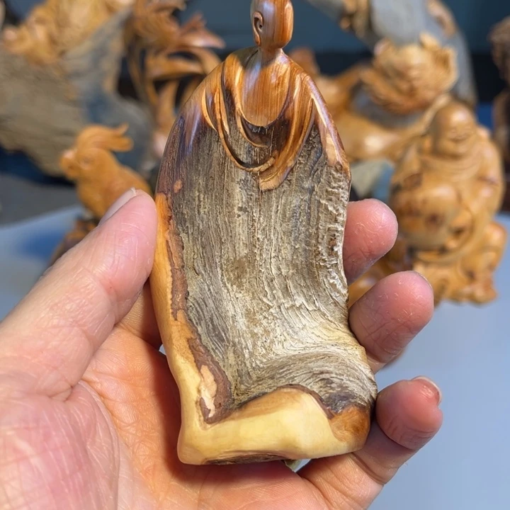 柏木（崖柏）根雕工艺摆件