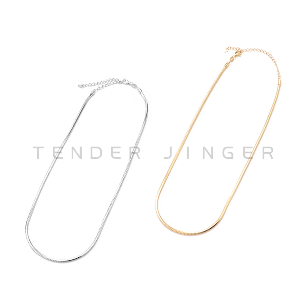 Tender Jinger 坠链均925银 ｜线下专供八面蛇骨链时尚轻奢简约