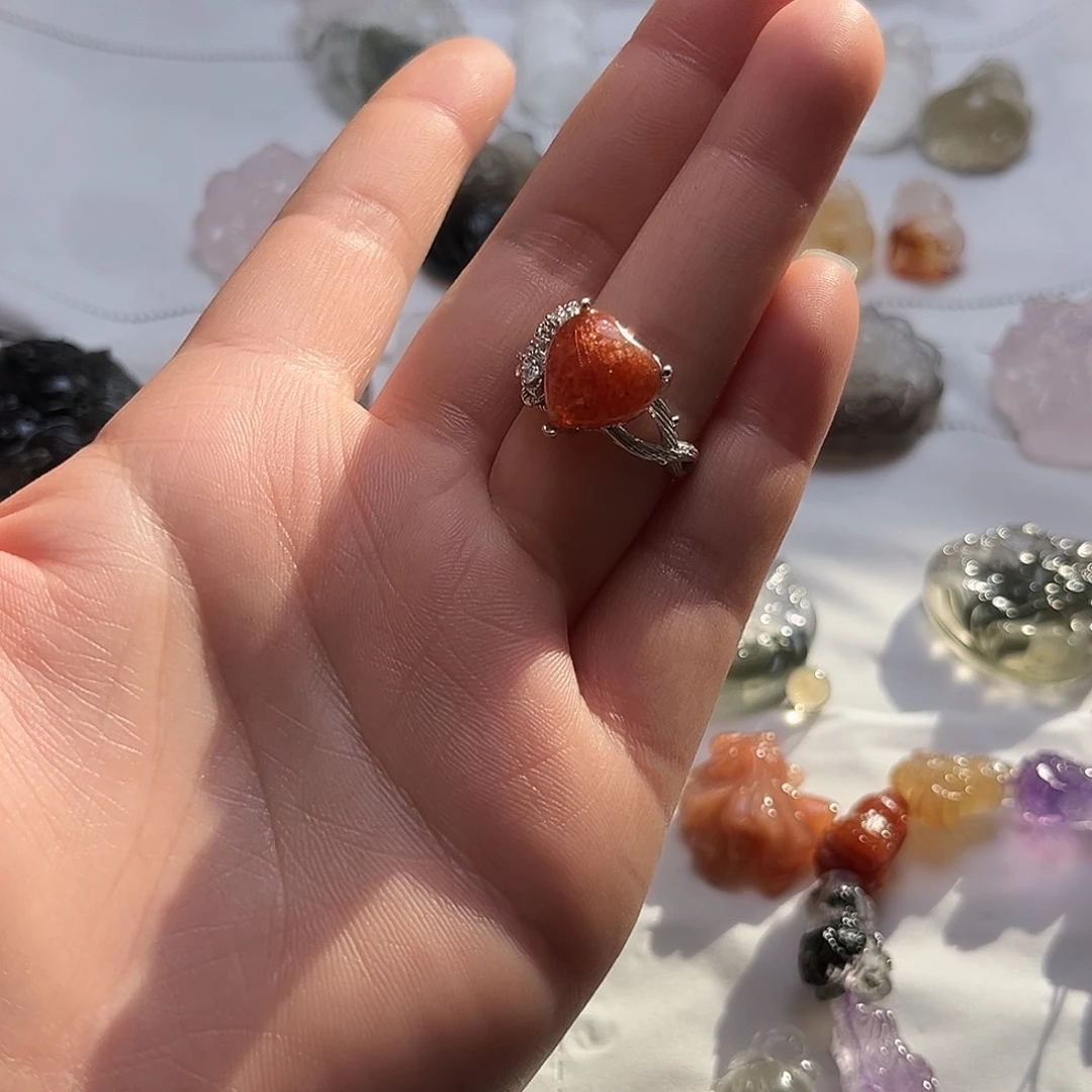 颈饰银S925镶嵌水晶远***5戒指补差91