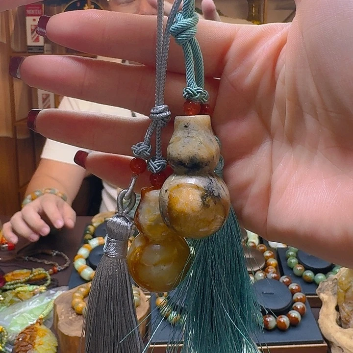 蛇纹石玉手串未镶嵌多样性发货随机一个