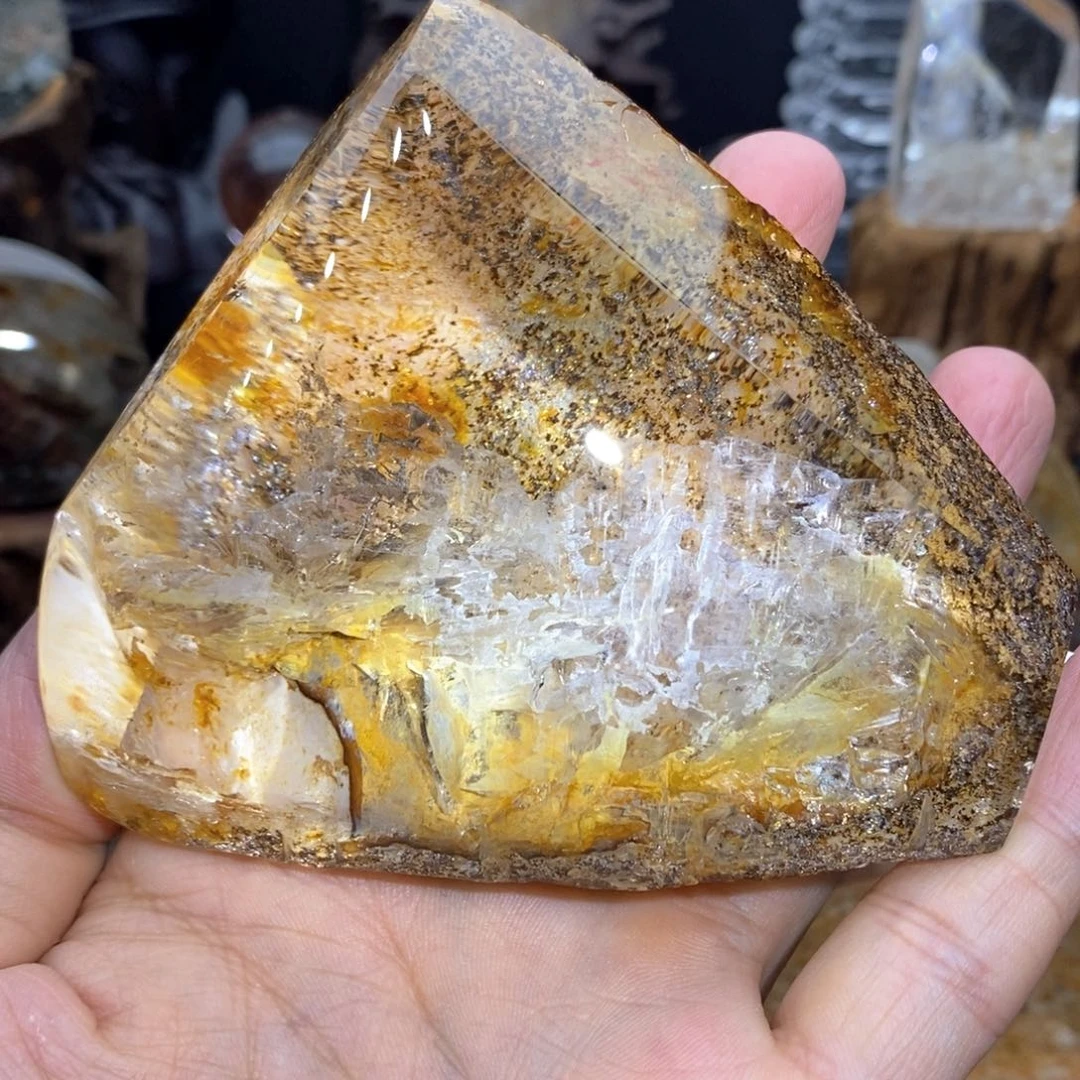 未镶嵌车挂水晶水晶