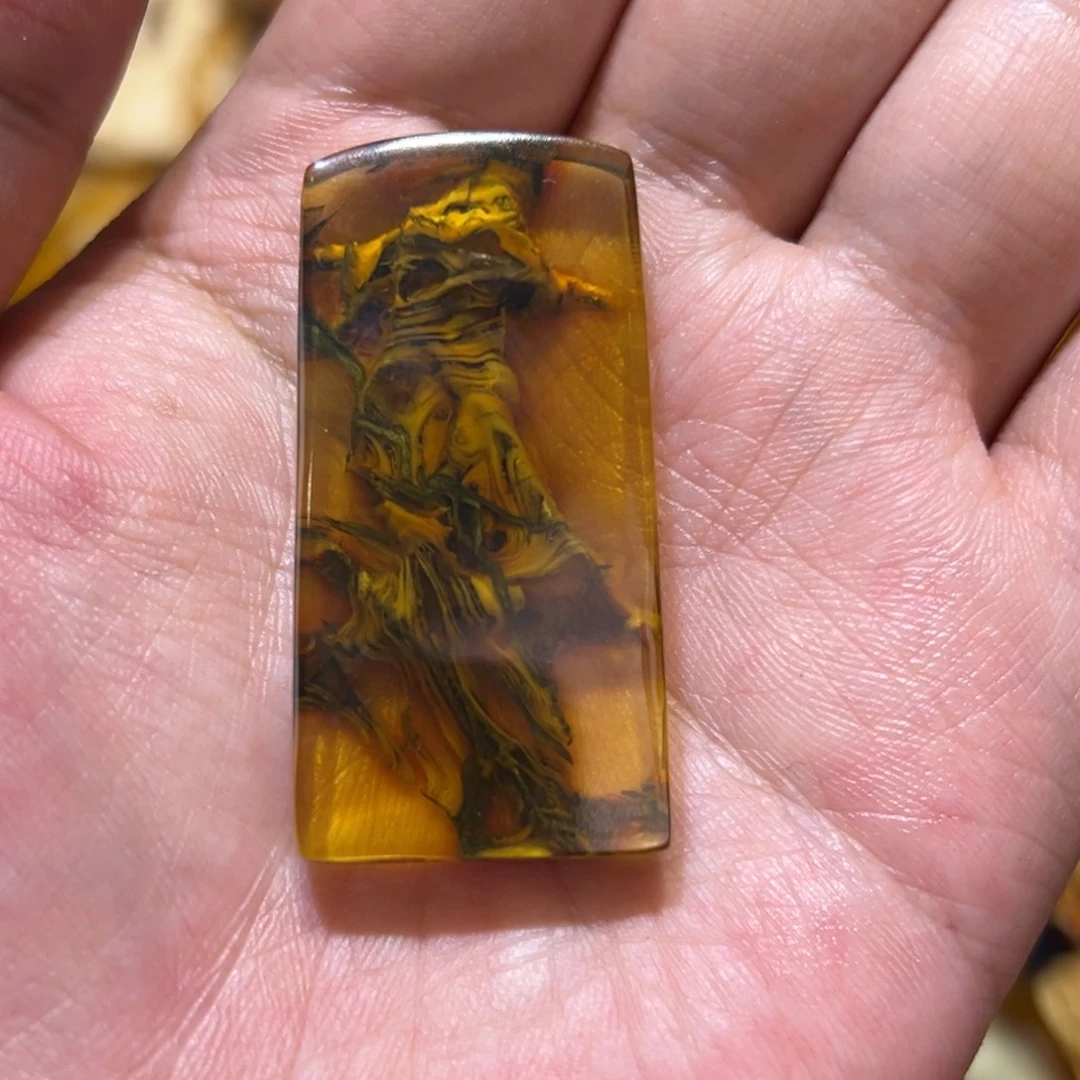 西***哥定制琥珀未镶嵌琥珀蜜蜡