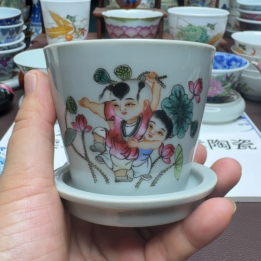 景德镇手工手绘展示