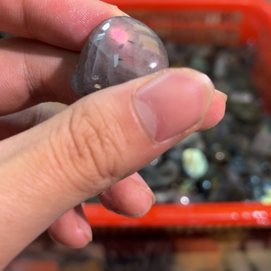 拉长石吊坠未镶嵌初*