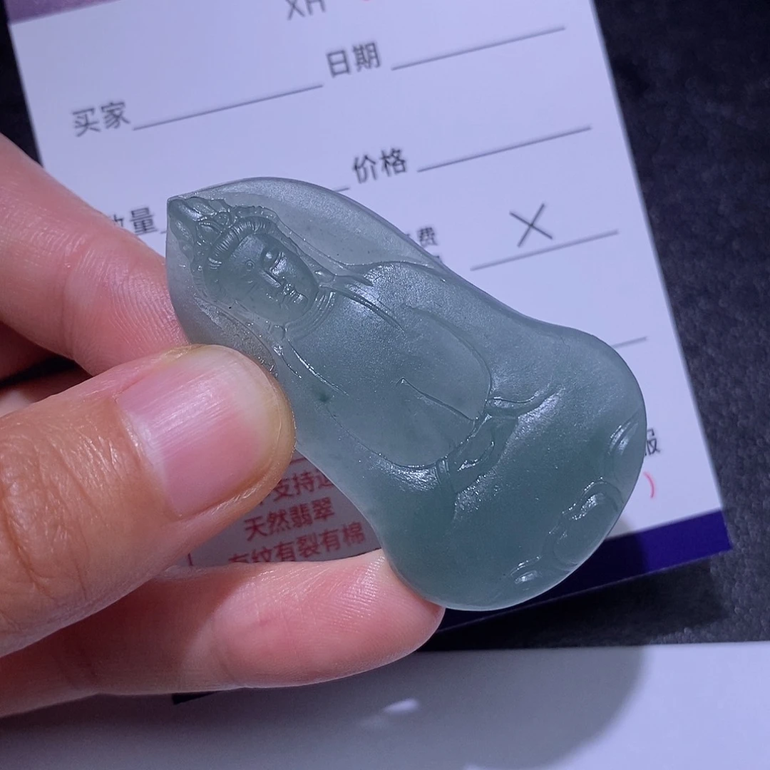 定制翡翠未镶嵌玄****G定制翡翠不退不换