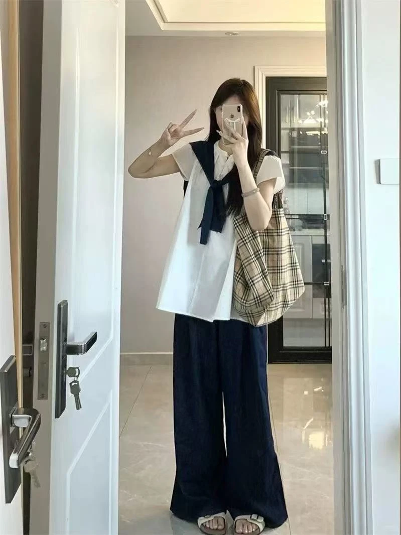 通勤欧美风新中式休闲风时尚套装夏季百搭自选套装FF90013/90015